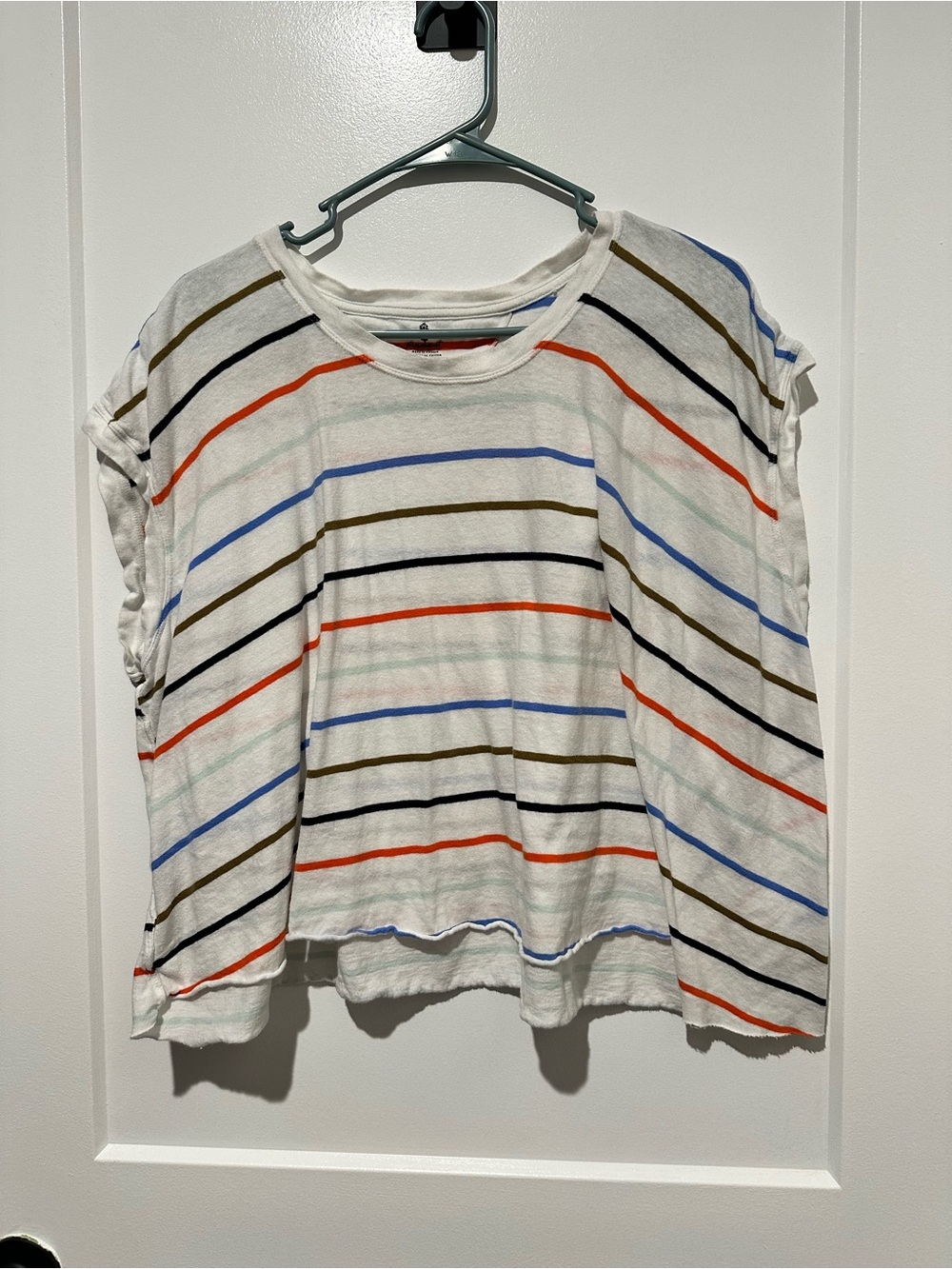 FP Movement by Free People Short Sleeve Striped Tee